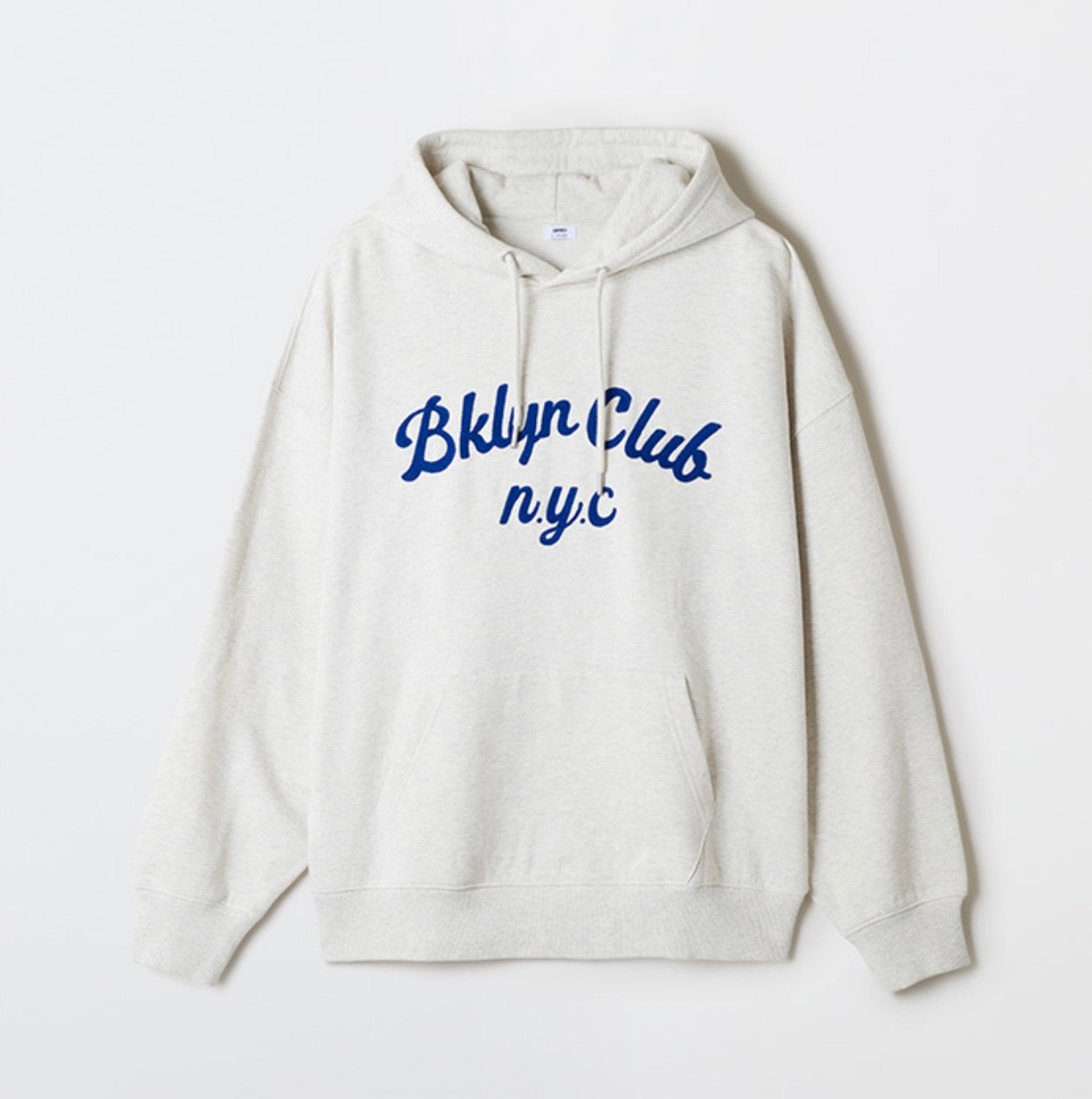 韓國 SPAO BROOKLYN Chain Embroidered Hooded Pullover【SP318】