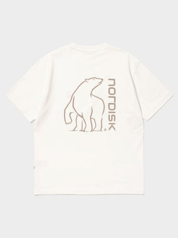 韓國 Nordisk Big Polar Bear Back Heavyweight Short Sleeve T-Shirt【NK005】 - Image