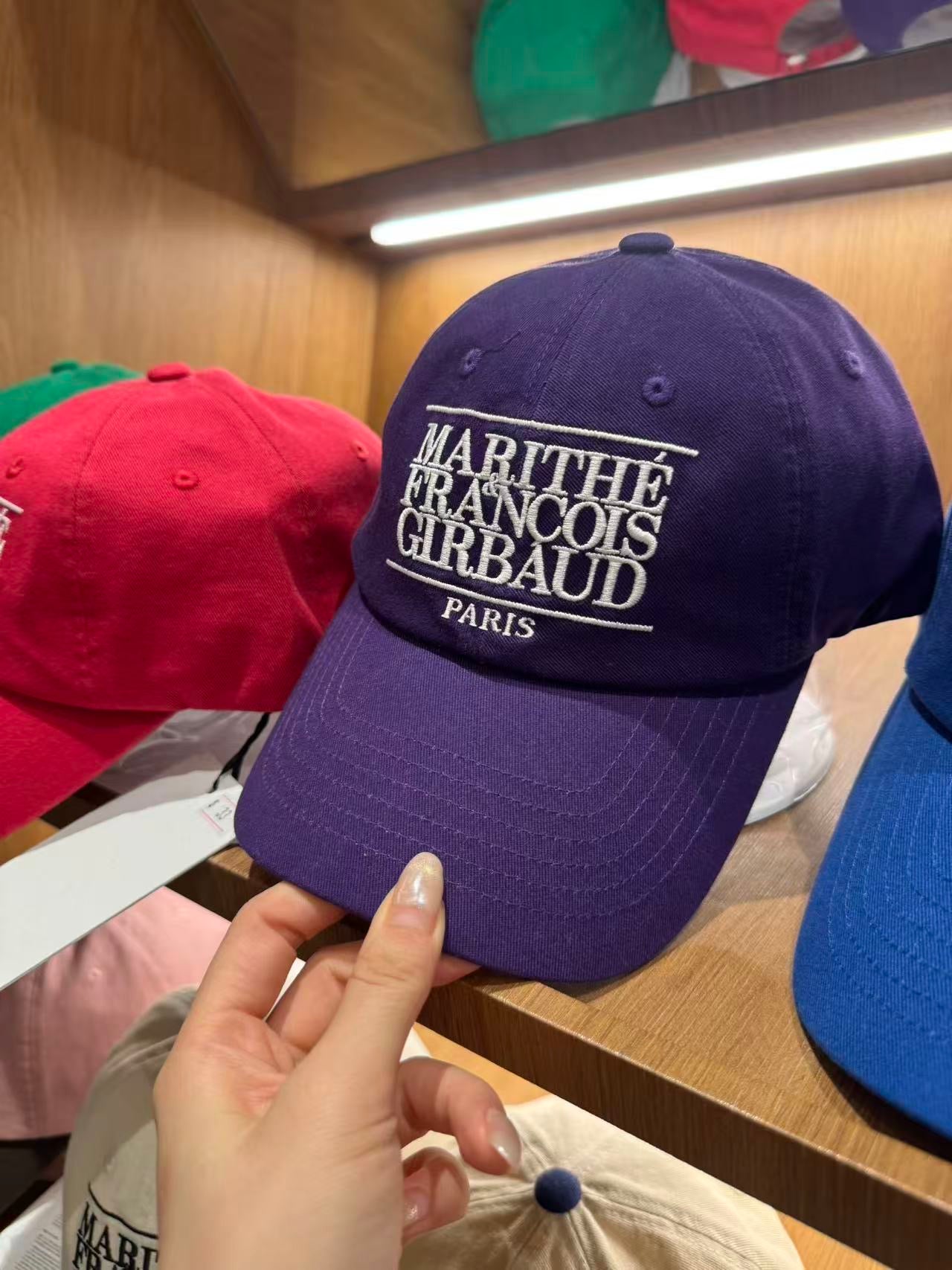 韓國 Marithe Francois Girbaud Classic Logo Cap【MF754】