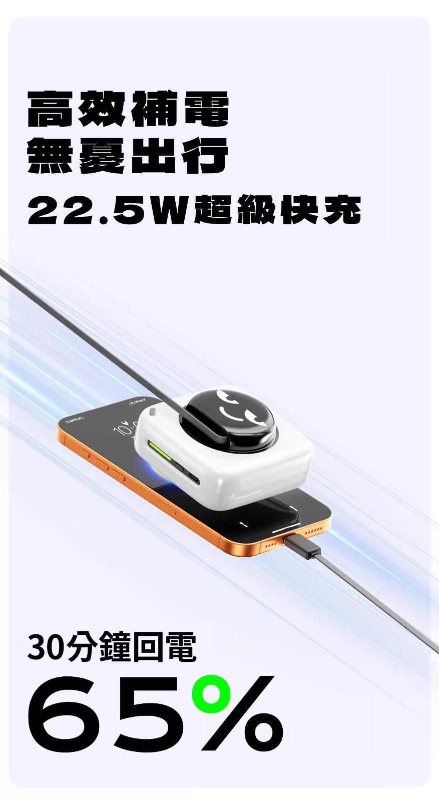 Fansdreams 史上最細最輕 20000mAh 充電寶【SE322】
