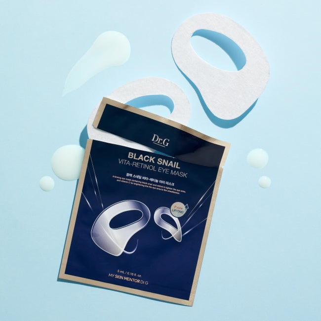 Dr.G 黑蝸牛A醇緊緻撫紋眼膜 (一套兩件)【SM467】