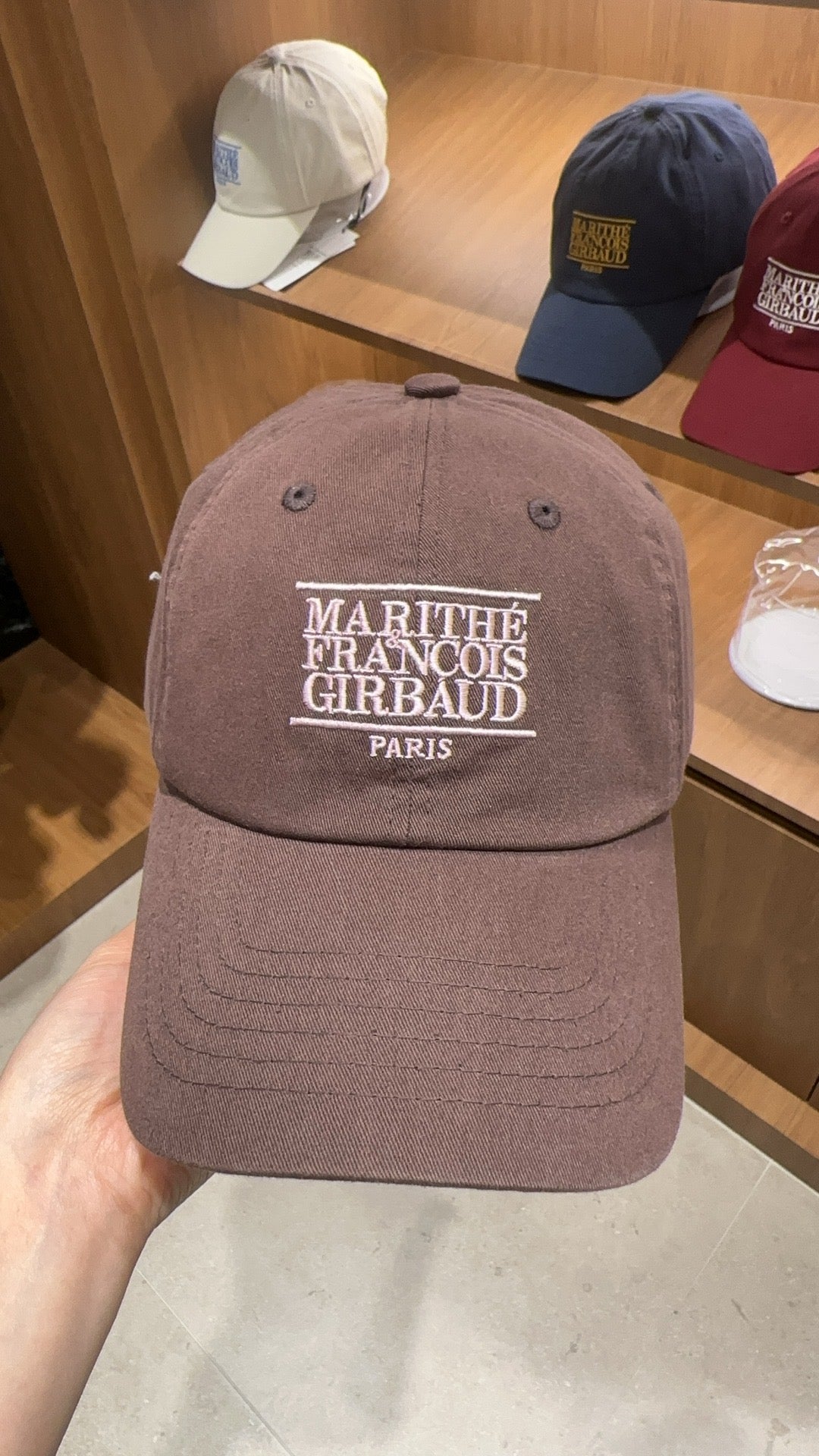 【現貨】韓國 Marithe Francois Girbaud SMALL CLASSIC LOGO CAP【MF423】