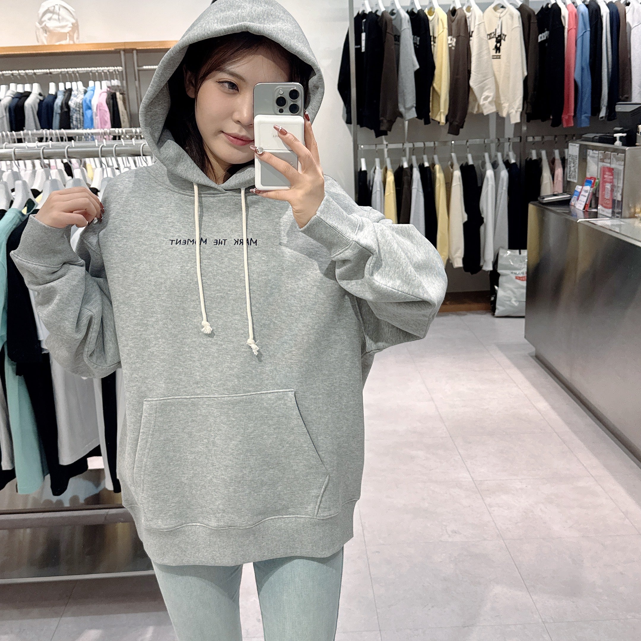 韓國 Markm BACK BOARDER GRAPHIC HOODIE【MA068】