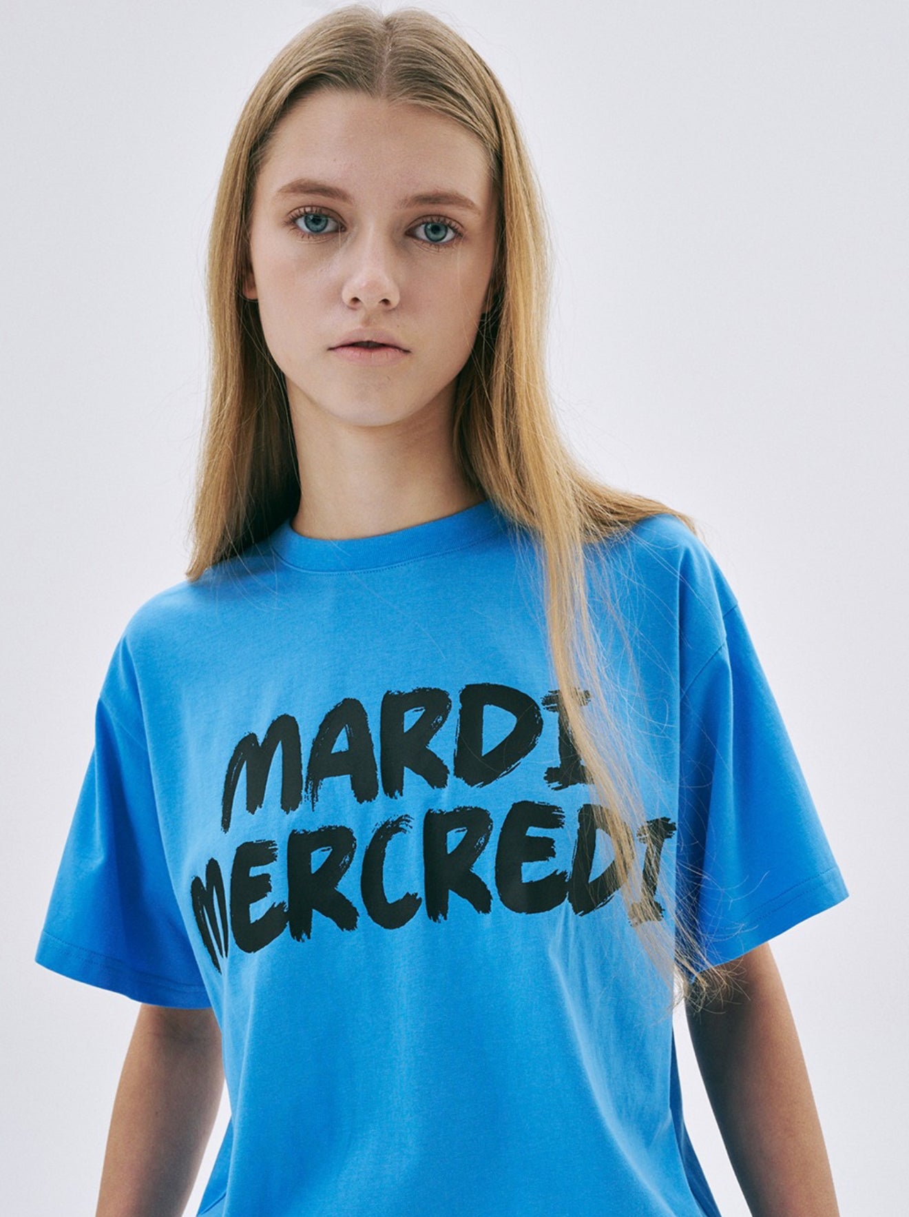 韓國 Mardi Mercredi TSHIRT BRUSH LOGO【MM037】