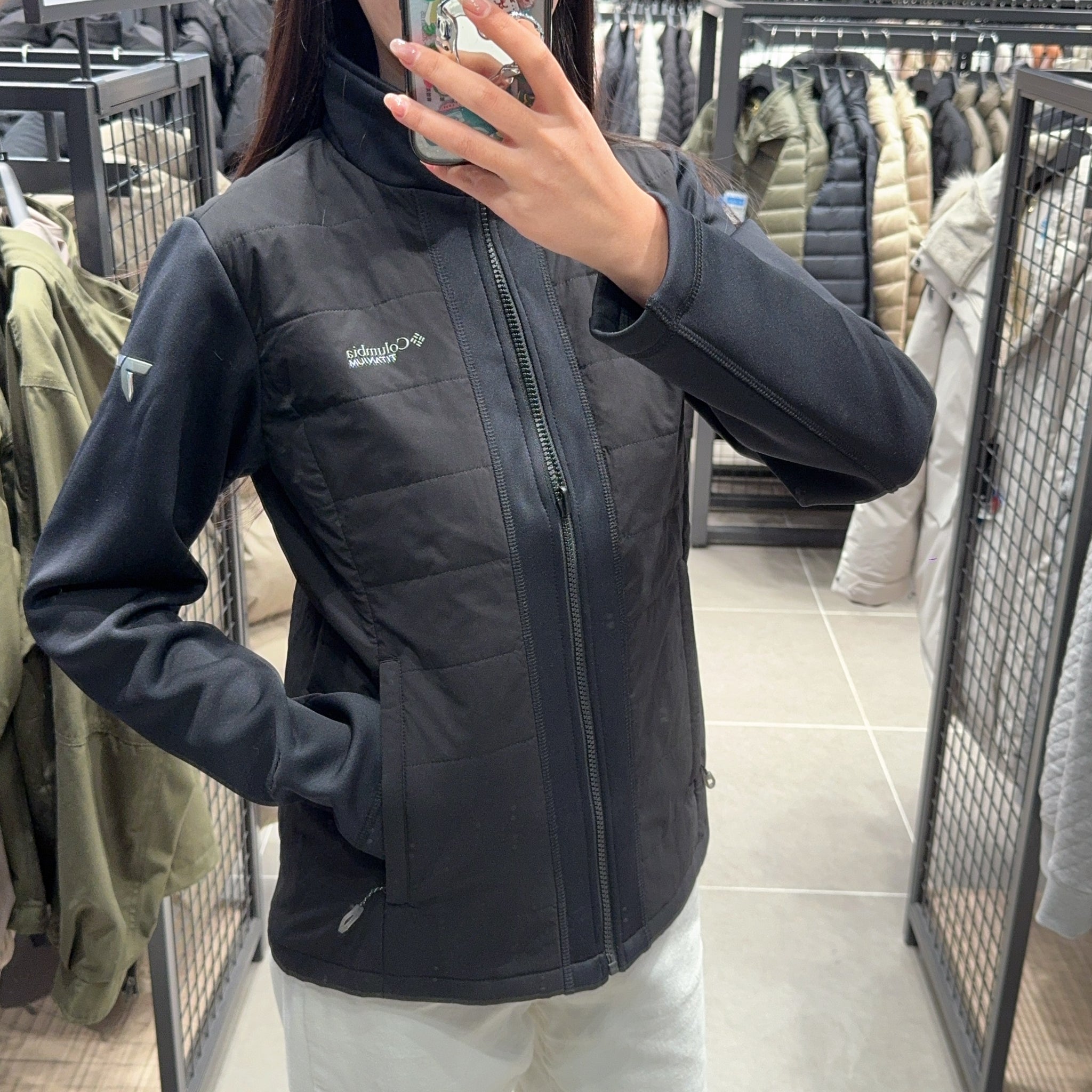 【現貨】韓國 Columbia Women's Stream to Slope Hybrid Insulation Padded Jacket【ST101】