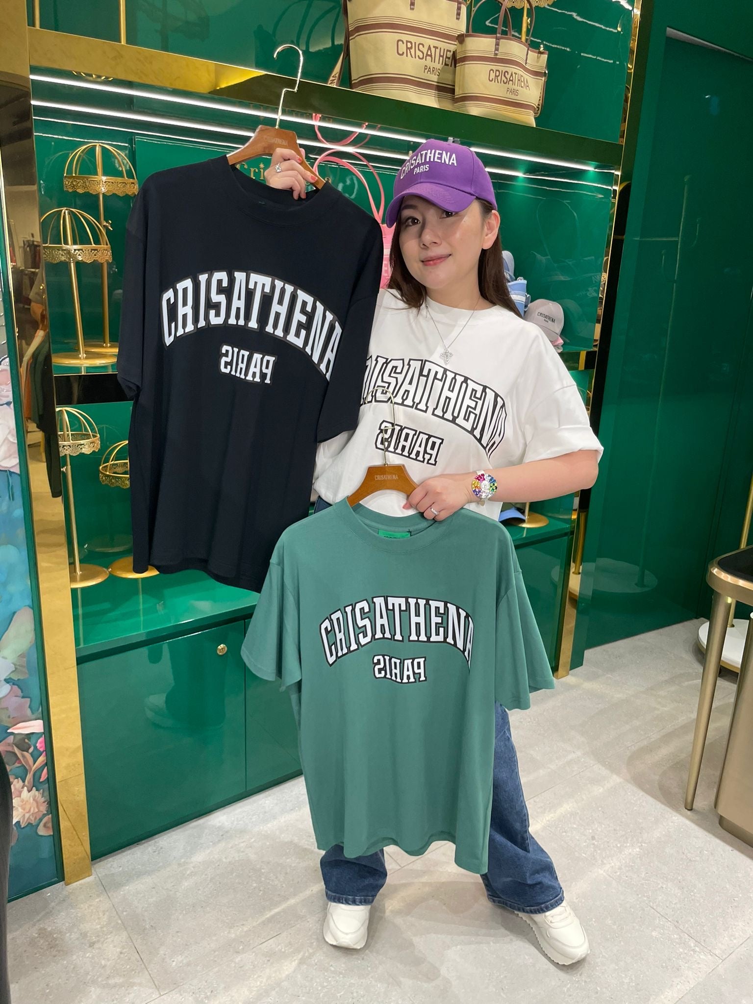 Crisathena Pairs T-shirt【SM276】