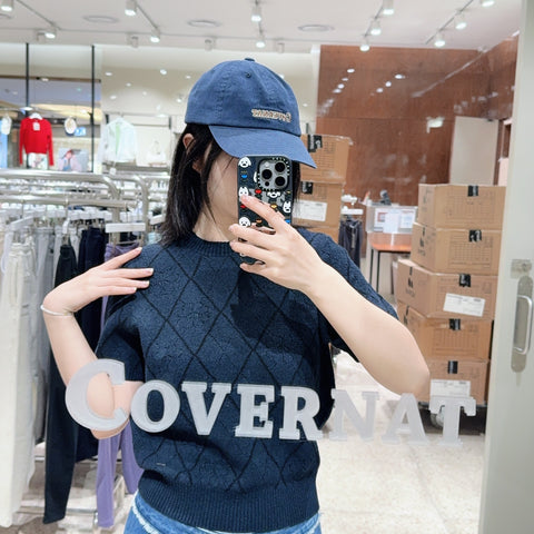 韓國 Covernat Women's Cooper Logo knit【CO169】