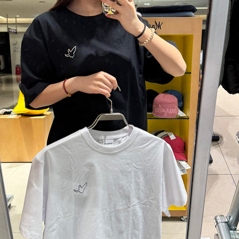 韓國 Mark Gonzales Cool cotton angel short-sleeved T-shirts【MG089】 - Image