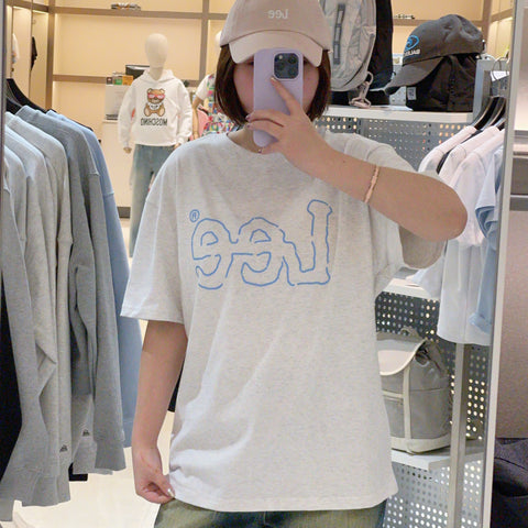 韓國 Lee Big Twitch Logo T-Shirt【LE028】
