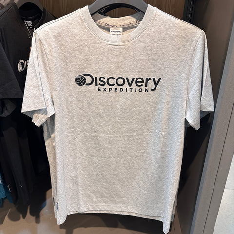 韓國 Discovery Men's Fresh Event Cool Logan Big Logo Short Sleeve T-Shirt【DY153】 - Image