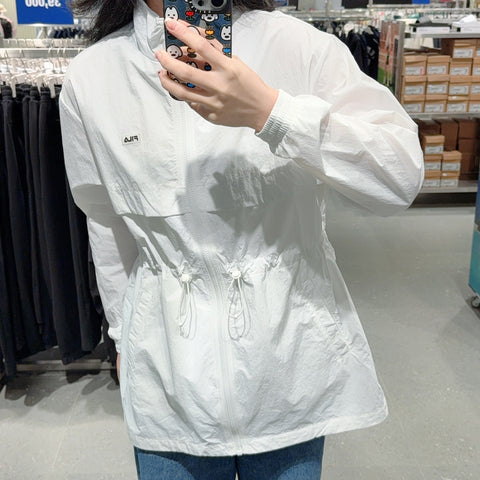 韓國 FILA Crinkle Long Sleeve Windbreaker【FA226】