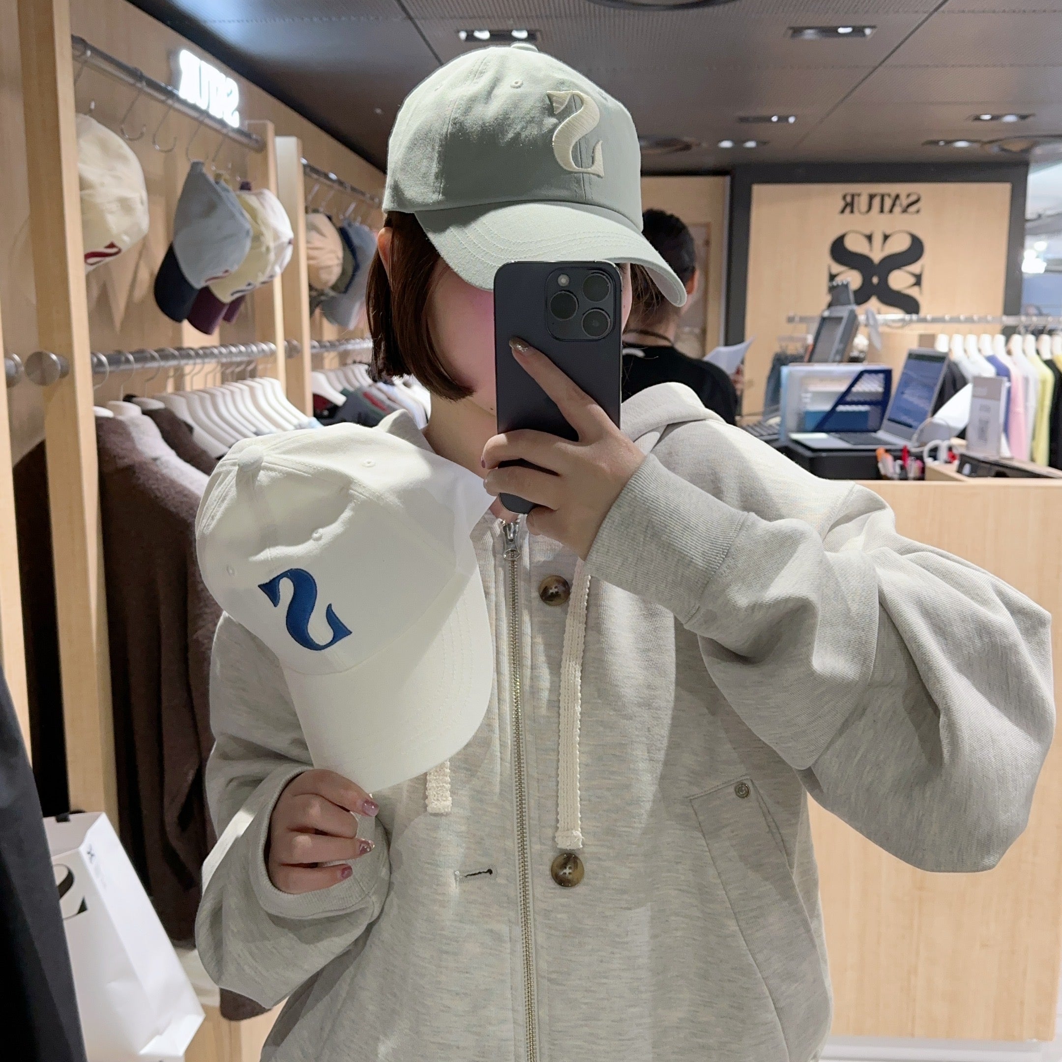 韓國 Satur Vintage Casual Ball Cap【SR038】