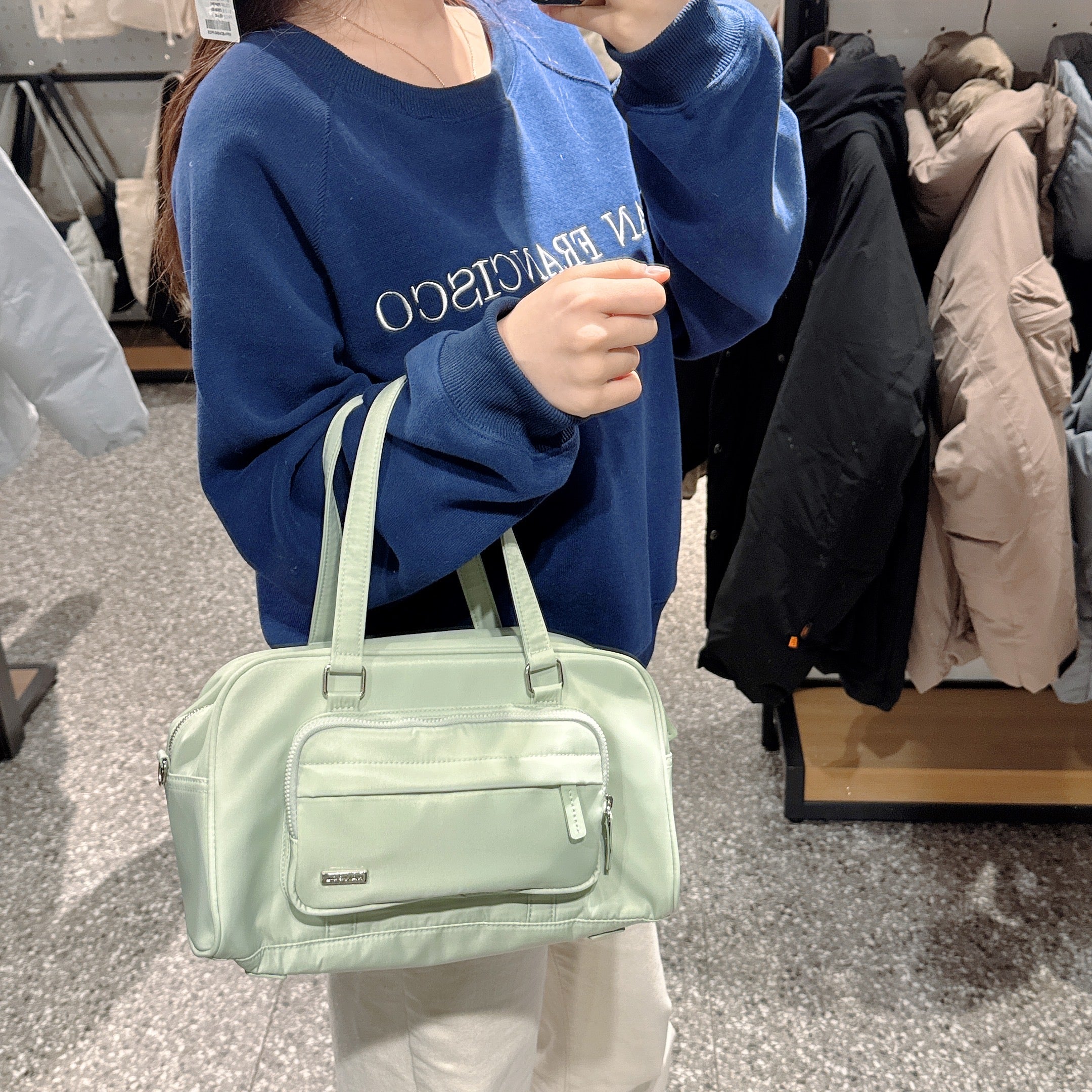 韓國 KANGOL Day Retrocore Tote Bag【KL012】