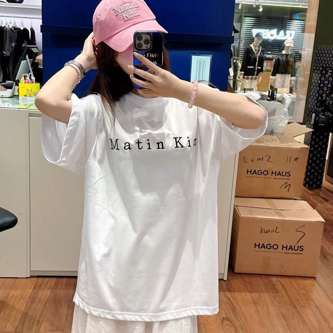 韓國 MK T-Shirt (刺綉)【MK015】