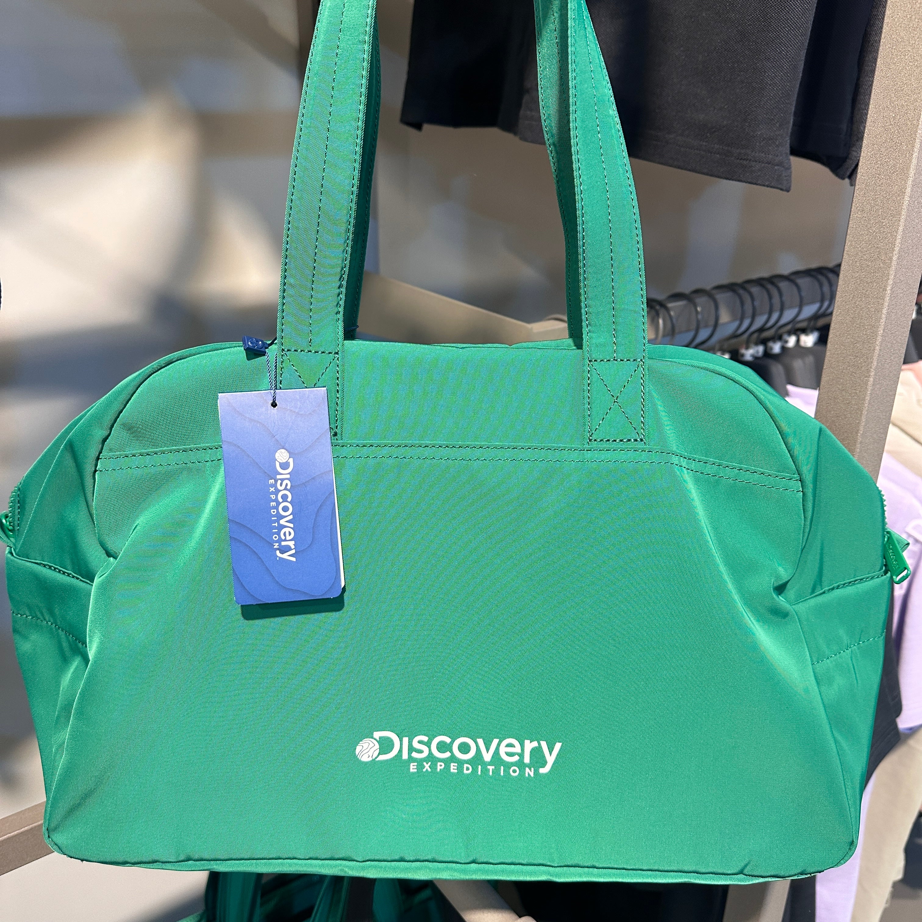 韓國 Discovery Varsity Logo Boston Bag【DY141】