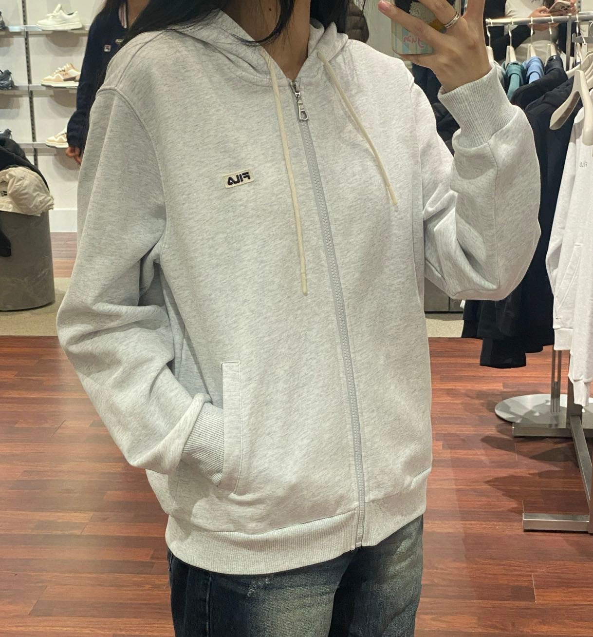 韓國 FILA Essential Hooded Zip-Up【FA009】