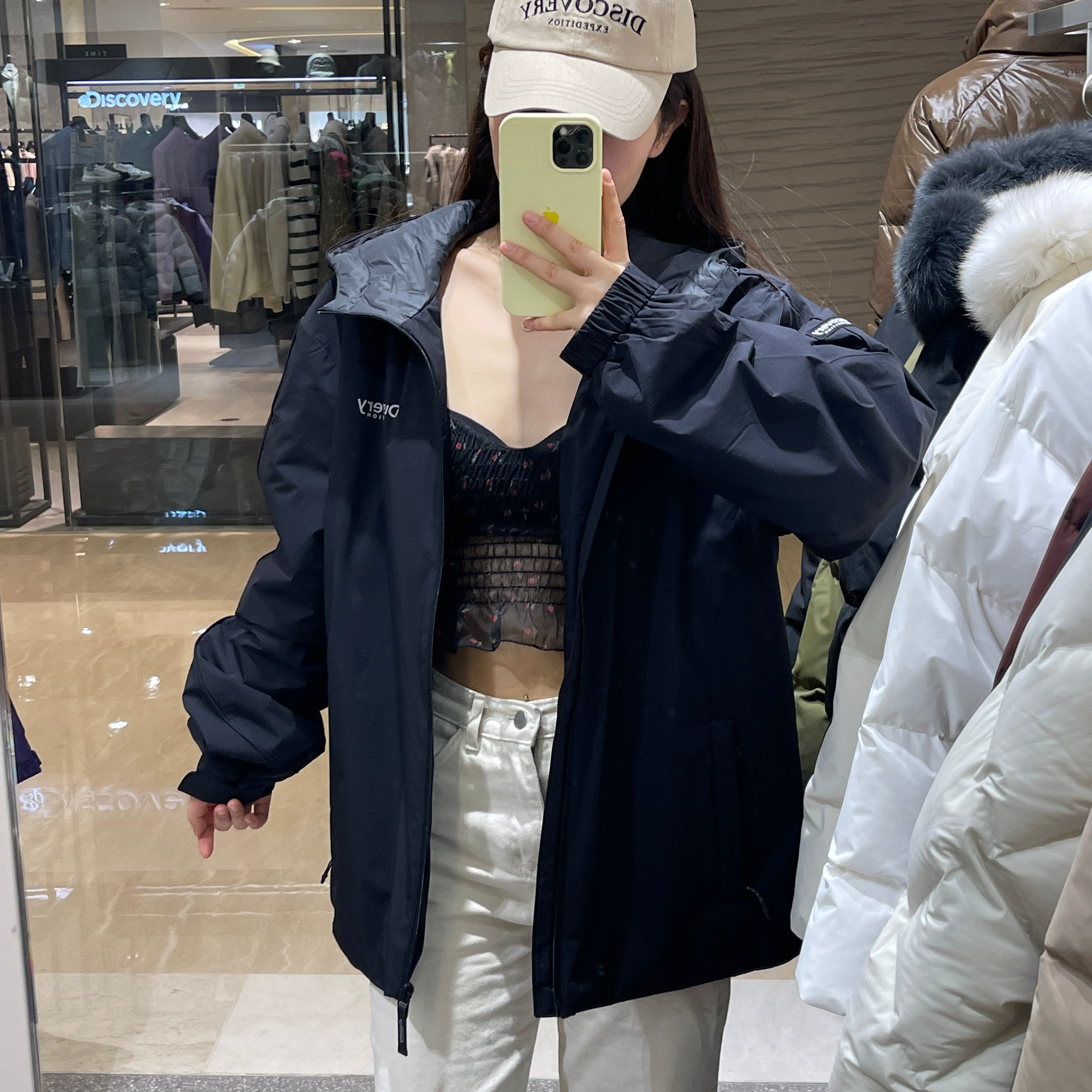 韓國 Discovery Hybrid Hood Jacket【DY032】 - STT Mall HK 靚太網購