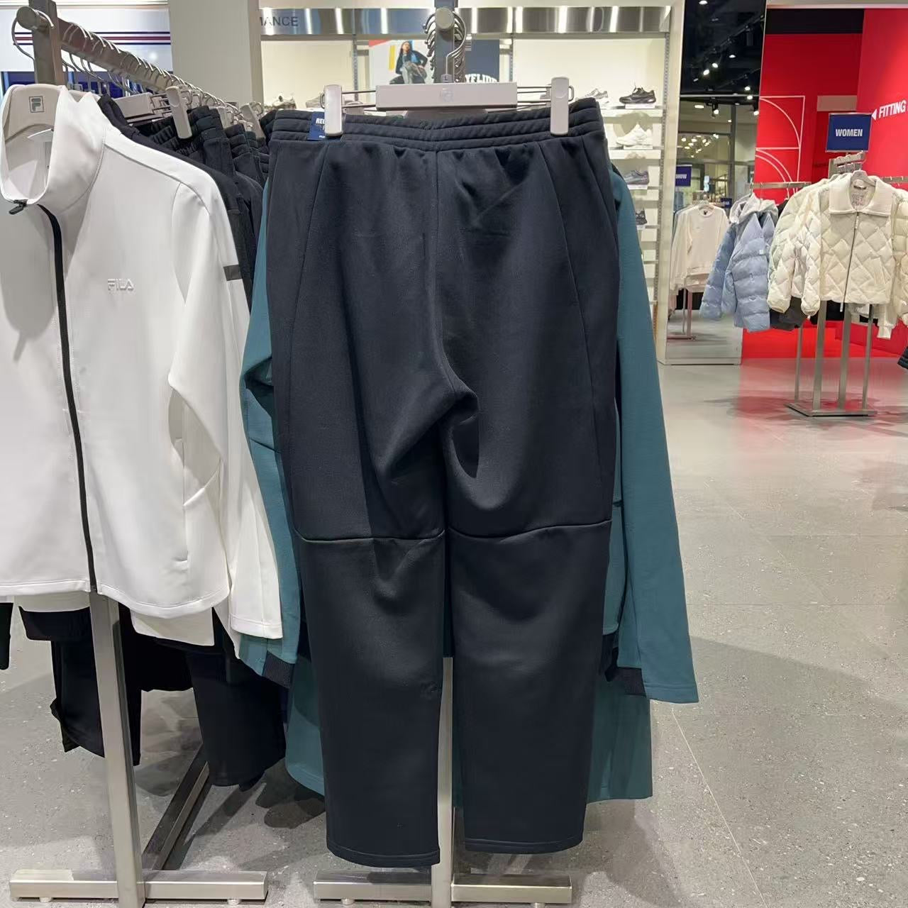 韓國 FILA Fleece Straight Training Pants【FA045】