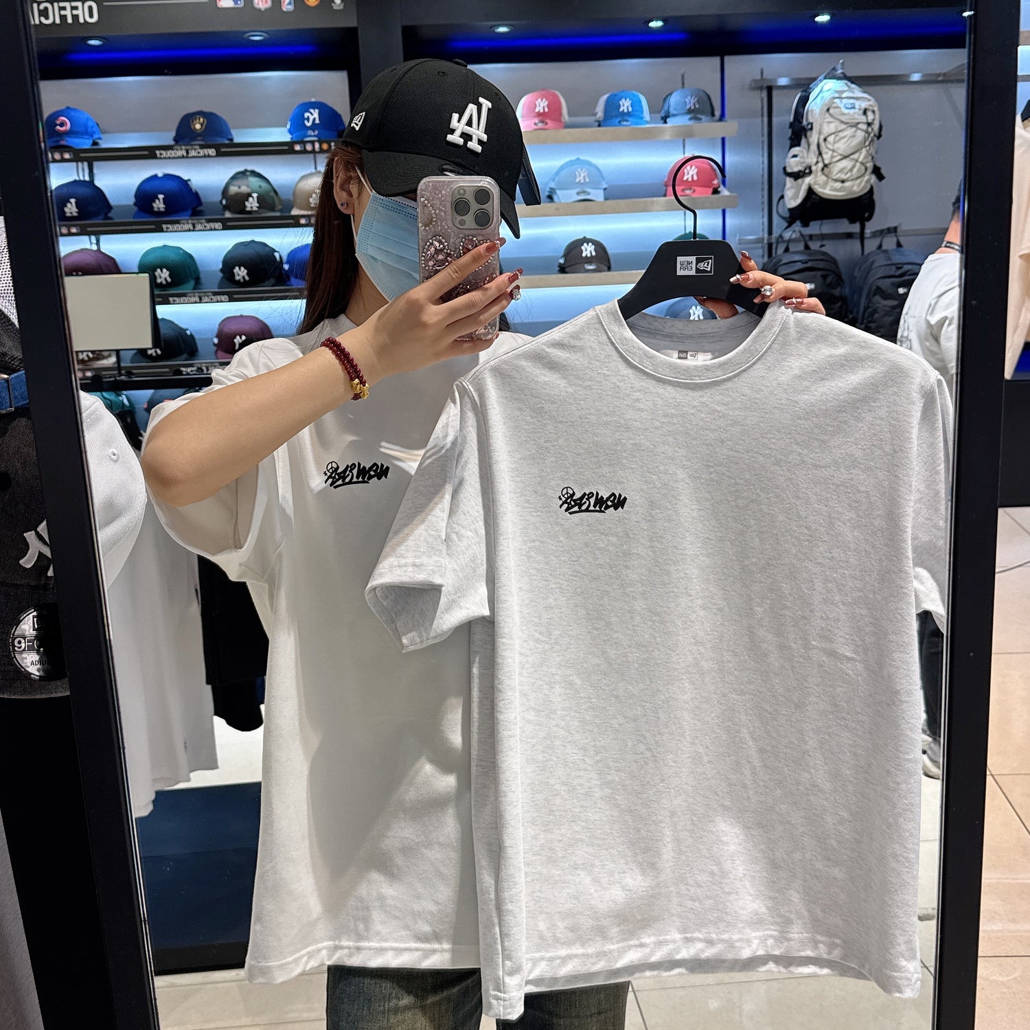 【現貨】韓國 New Era NEON WRITING T-SHIRT【NE096】