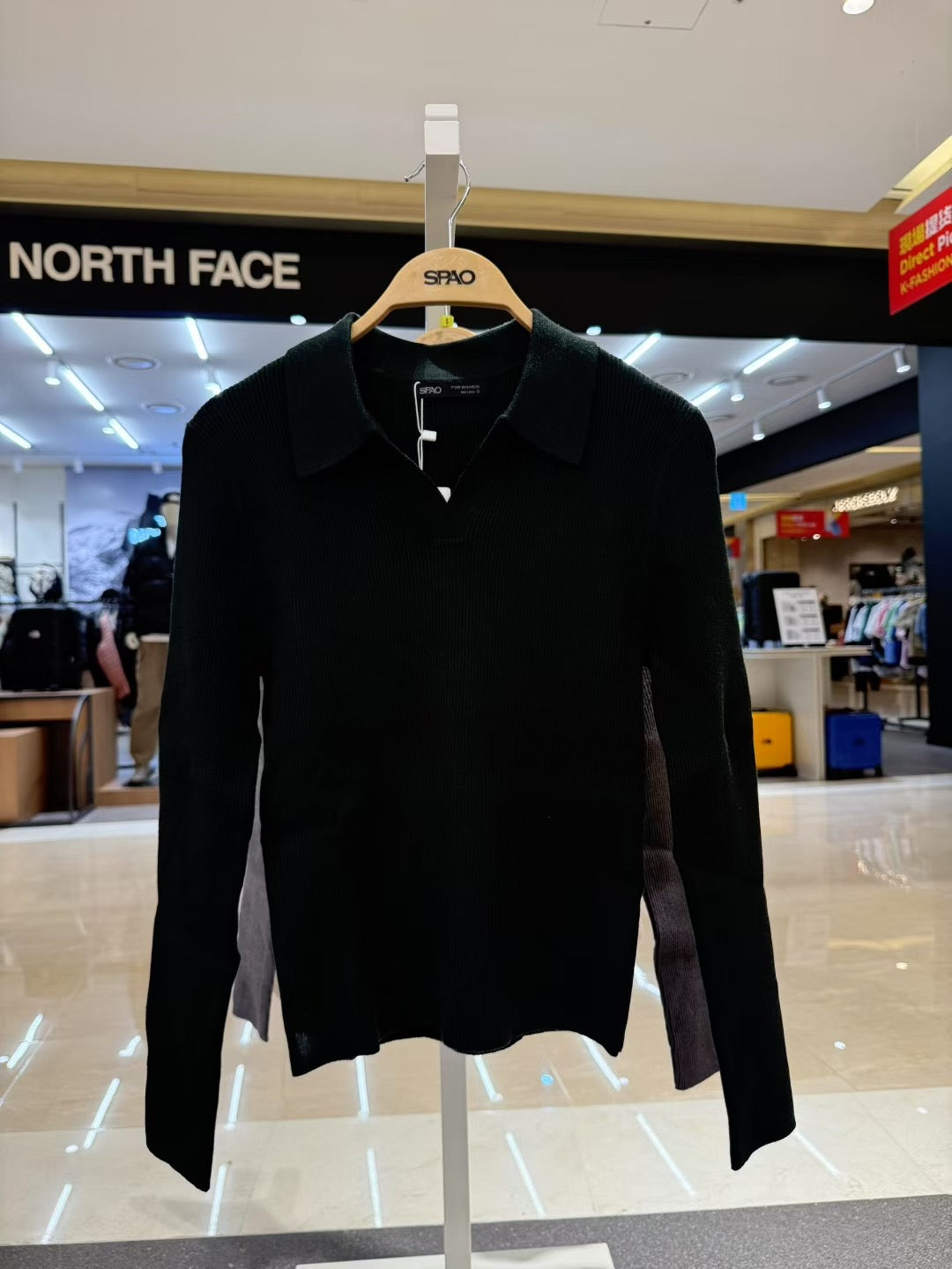 韓國 SPAO Semi-Open Golji Knit【SP203】