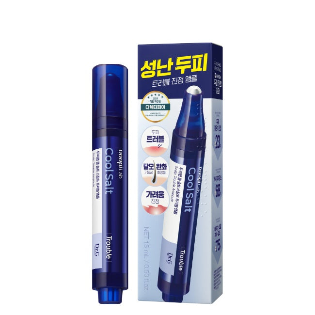 Dr.G Cool Salt 清涼海鹽頭皮舒緩安瓶 15ml【SM483】