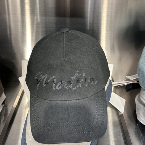 韓國 Matin Kim COTTON WASHED CRACK LOGO BALL CAP【MK031】 - Image