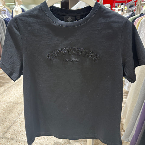 韓國 Covernat Crop Logo T-Shirt 【CO141】 - Image