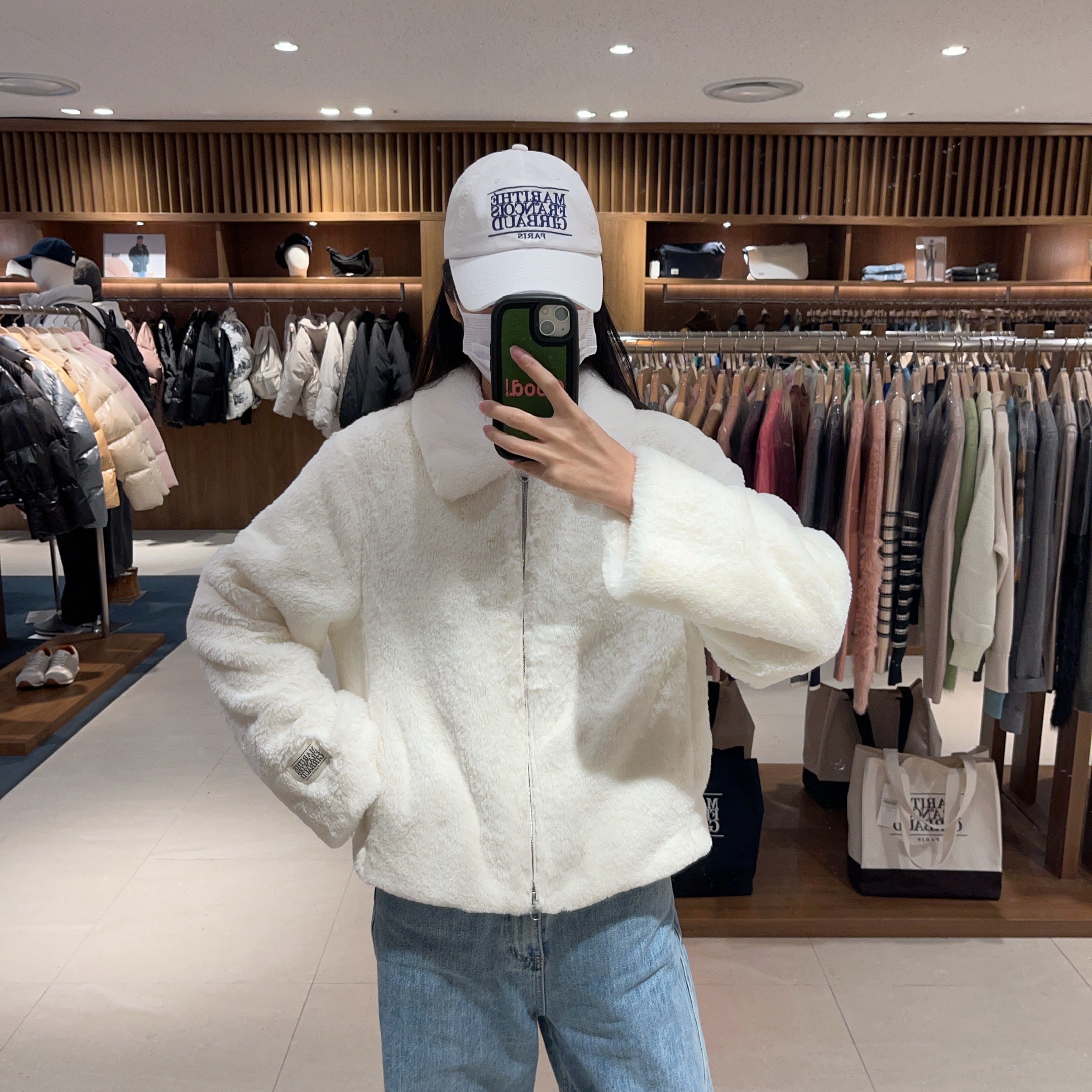 【現貨】韓國 Marithe Francois Girbaud W NU WEEK FUR SHORT JACKET 【MF243】