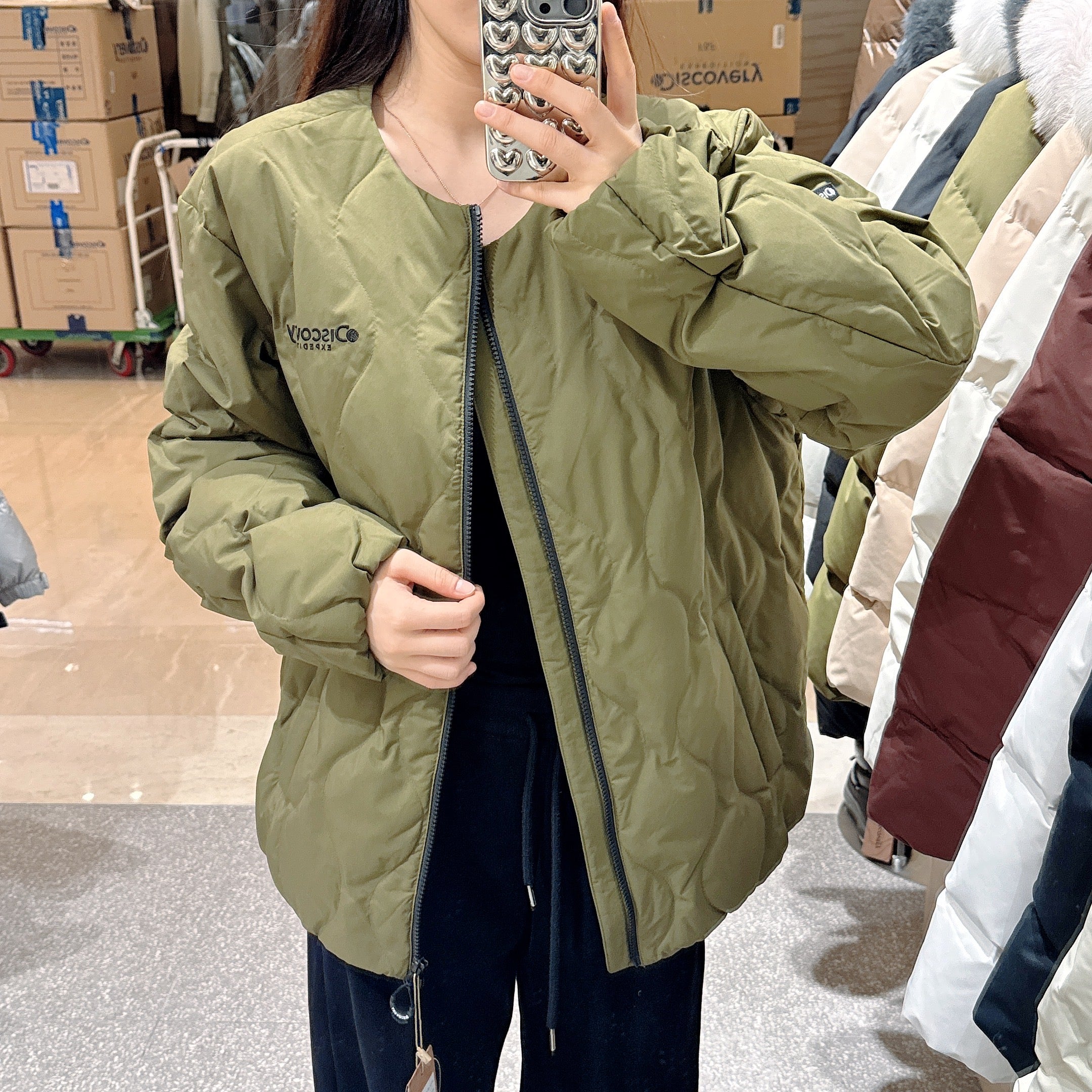 【現貨】韓國 Discovery PICTOR Goose Light Down Jacket【DY048】 - STT Mall HK 靚太網購