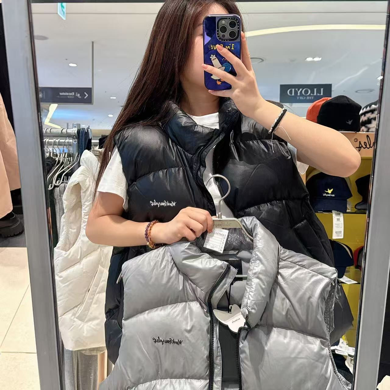 韓國 Mark Gonzales Sign Logo Down Vest (鴨絨)【MG179】