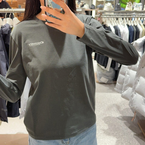 韓國 Discovery Women's Essential Functional Long Sleeve T-shirt【DY187】 - Image