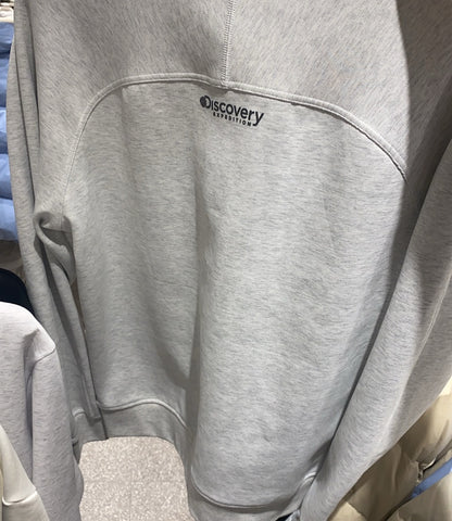 韓國 Discovery Knit Essential Half Zip-Up Training Sweatshirt【DY062】 - Image