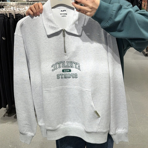 韓國 FILA Graphic Half Zip Up【FA236】