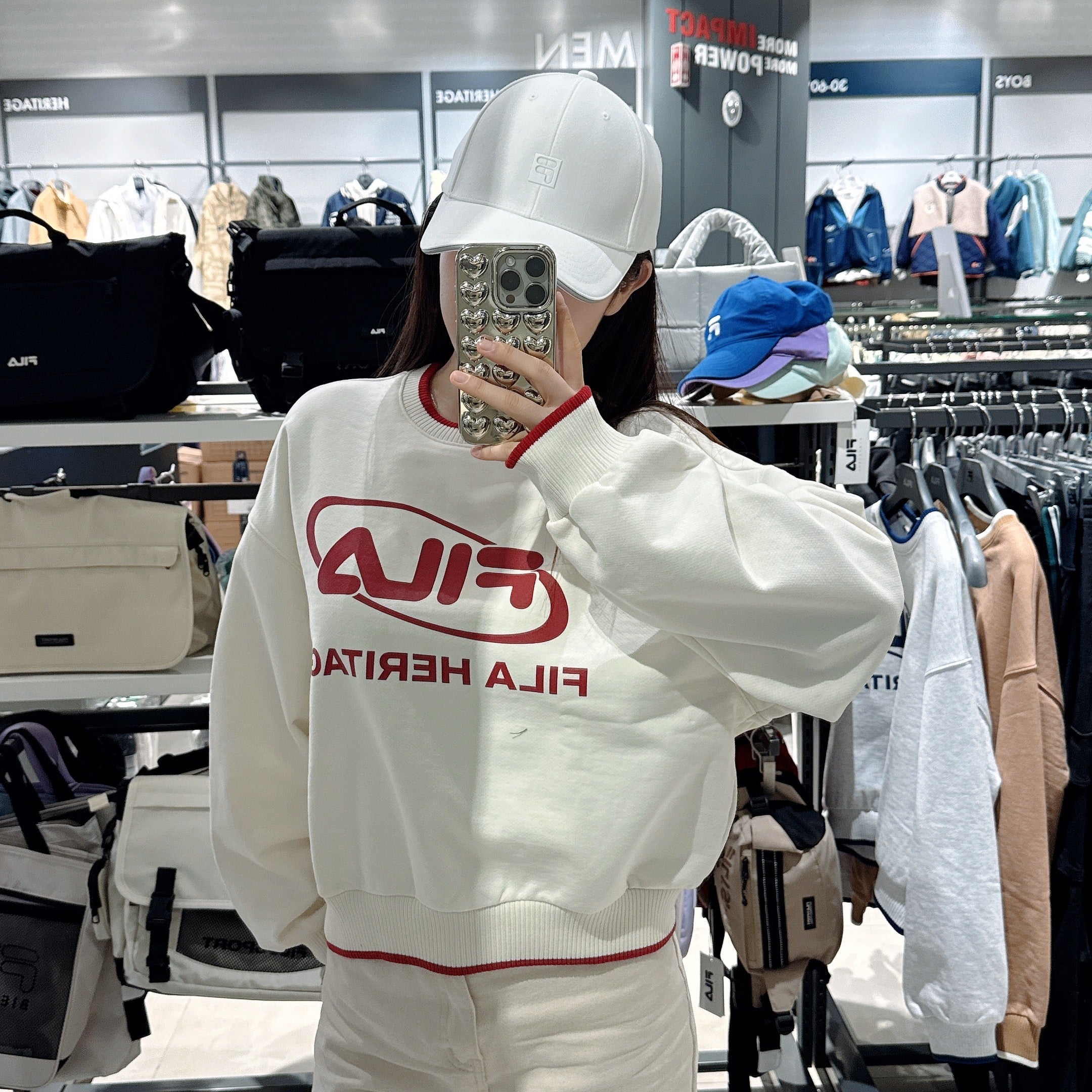 韓國 FILA Big Logo Cotton Blend【FA062】 - STT Mall HK 靚太網購