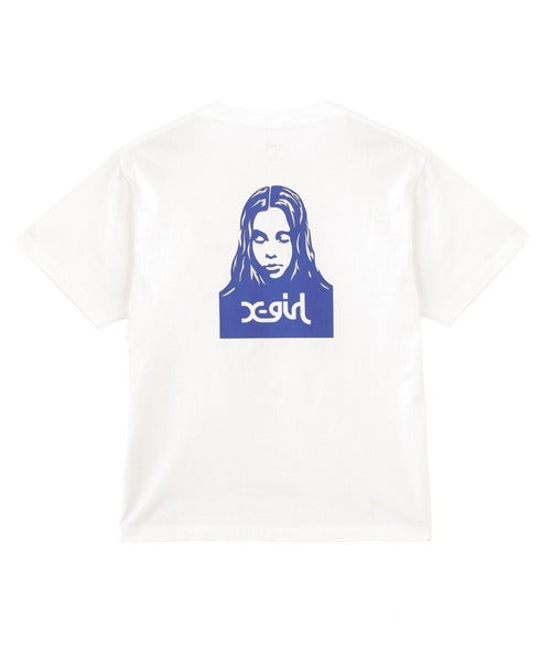 日本直送 X-girl Face S/S Tee【SJ015】