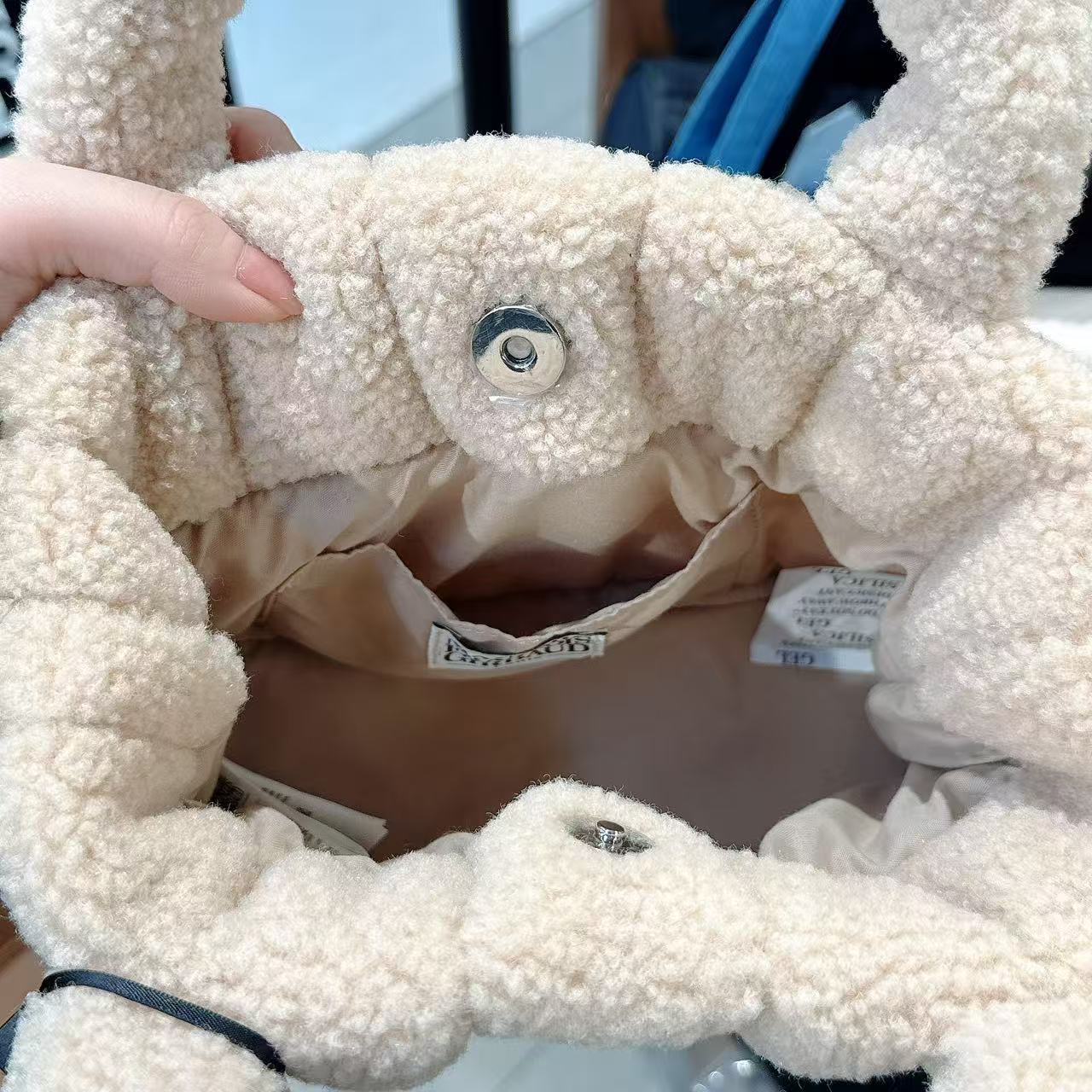 韓國 Marithe Francois Girbaud Classic Logo Boucle Padding Bag【MF776】