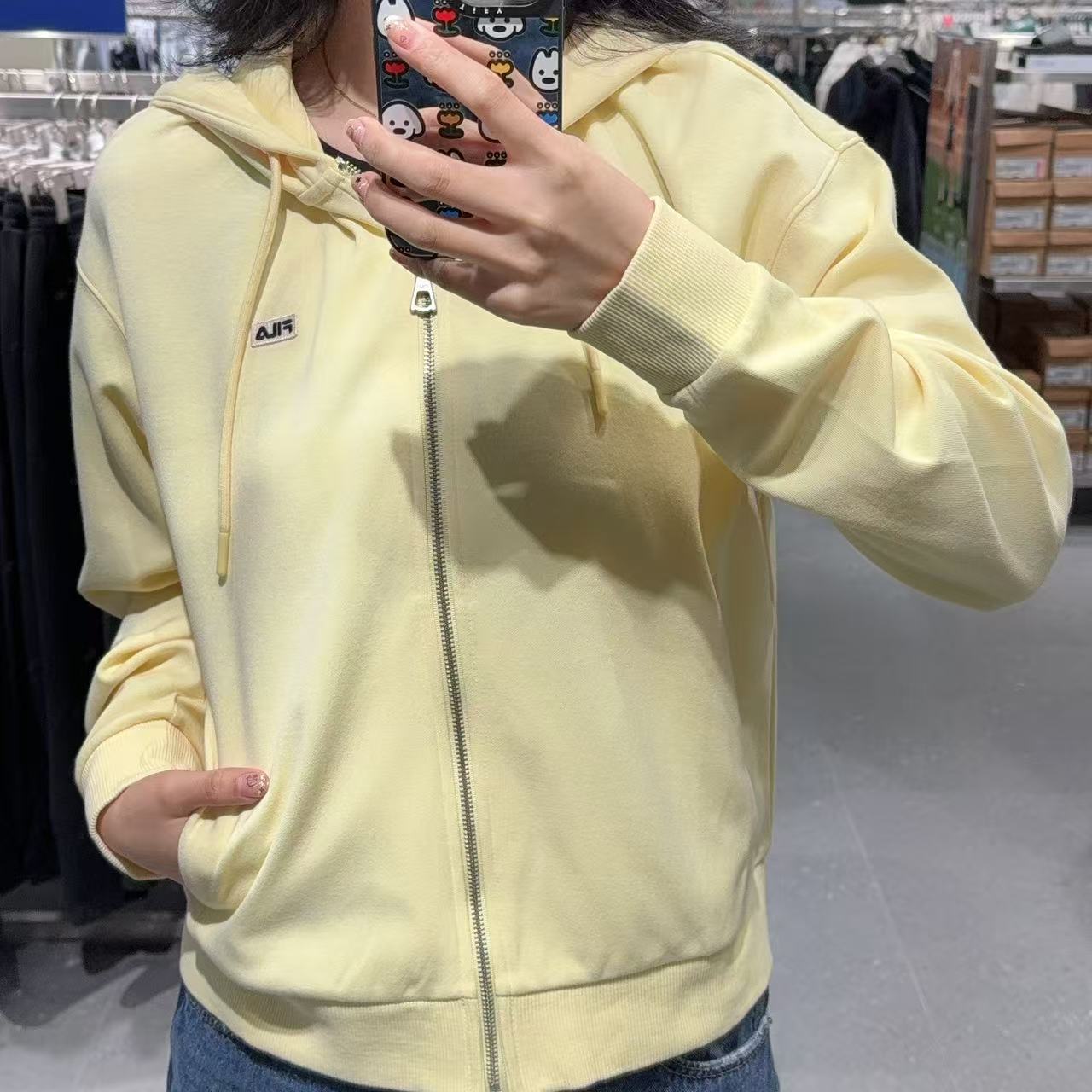 韓國 FILA Essential Hooded Zip-Up【FA009】