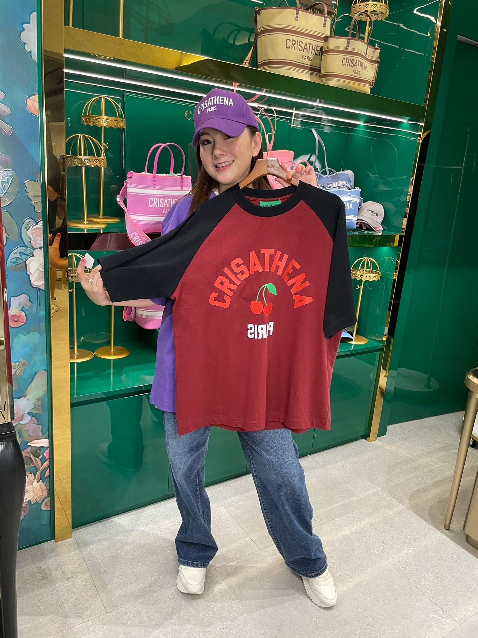 Crisathena Cherries T-shirt【SM279】