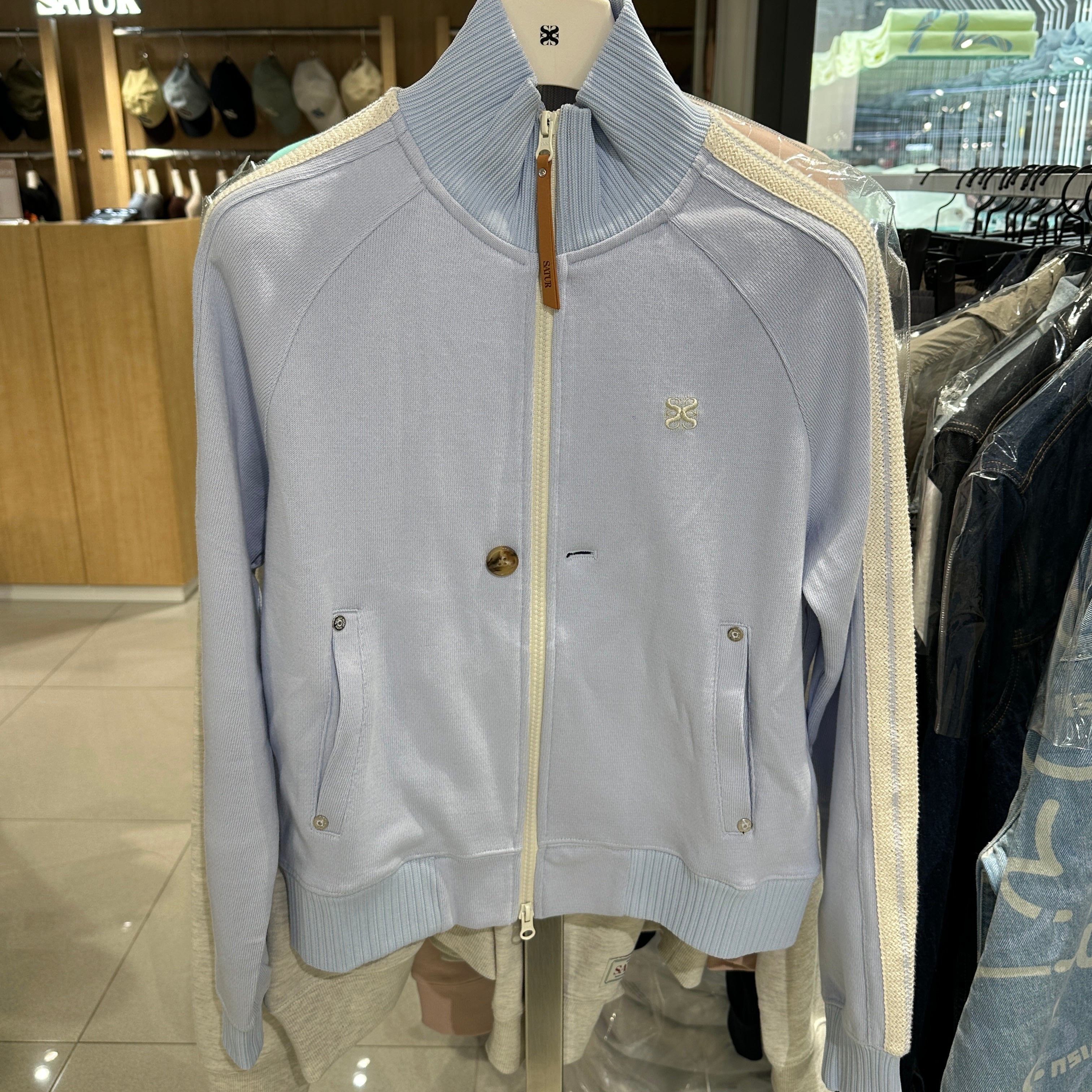 韓國 Satur (W) Lawton All Day Track Zip-up Jacket 【SR053】