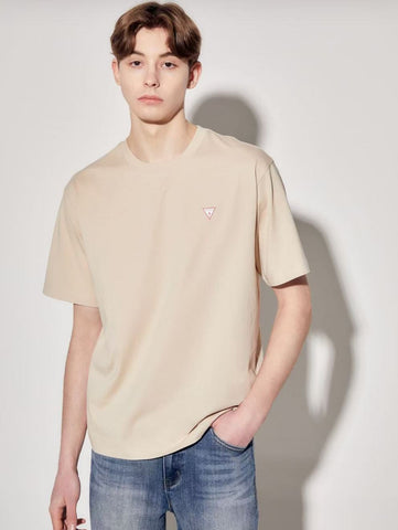 韓國 Guess Uni Semi Over Original Mini Triangle Short Sleeve T-shirt【GU009】