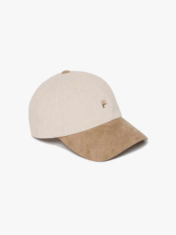 韓國 Fila Corduroy Two Tone Ball Cap【SC064】