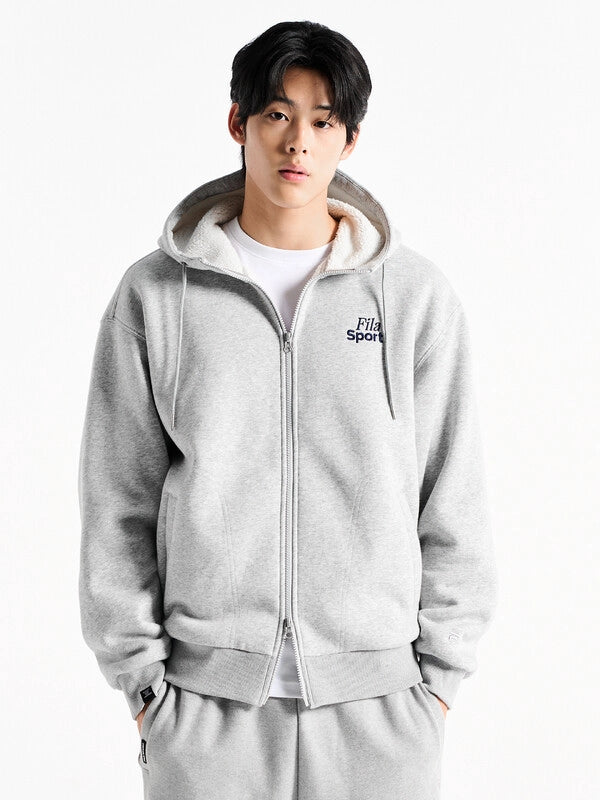 韓國 Fila Sherpa Hooded Zip-Up【SC026】