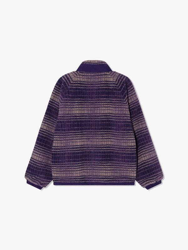 韓國 Fila Check Pattern Fleece Jacket【SC029】