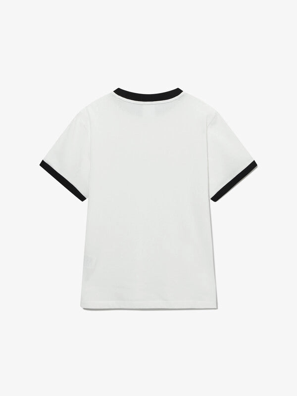 韓國 Fila Basic Linear Ringer Tee【SC040】