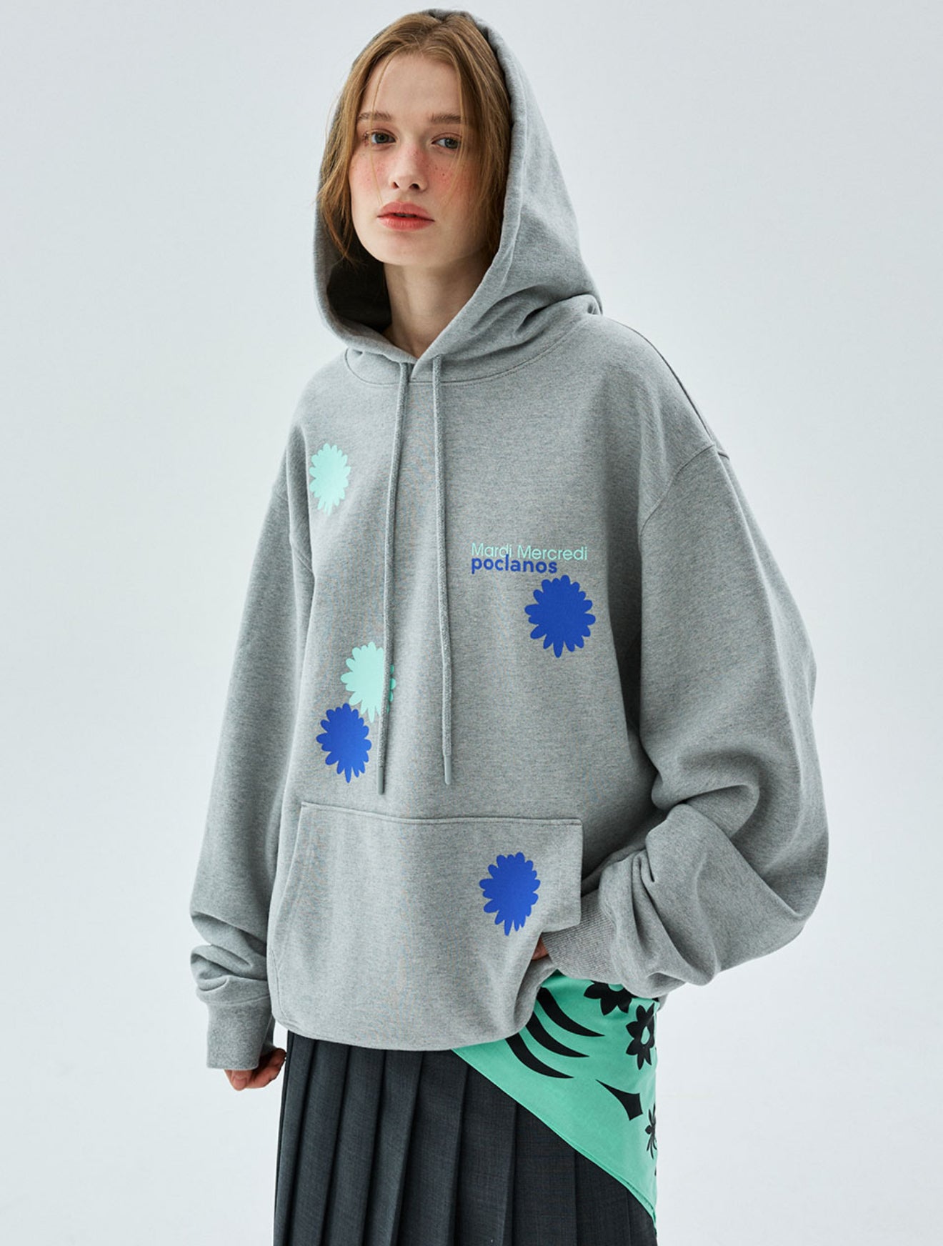 韓國 Mardi Mercredi Oversized Hoody Poclanos X Mardi【MM189】