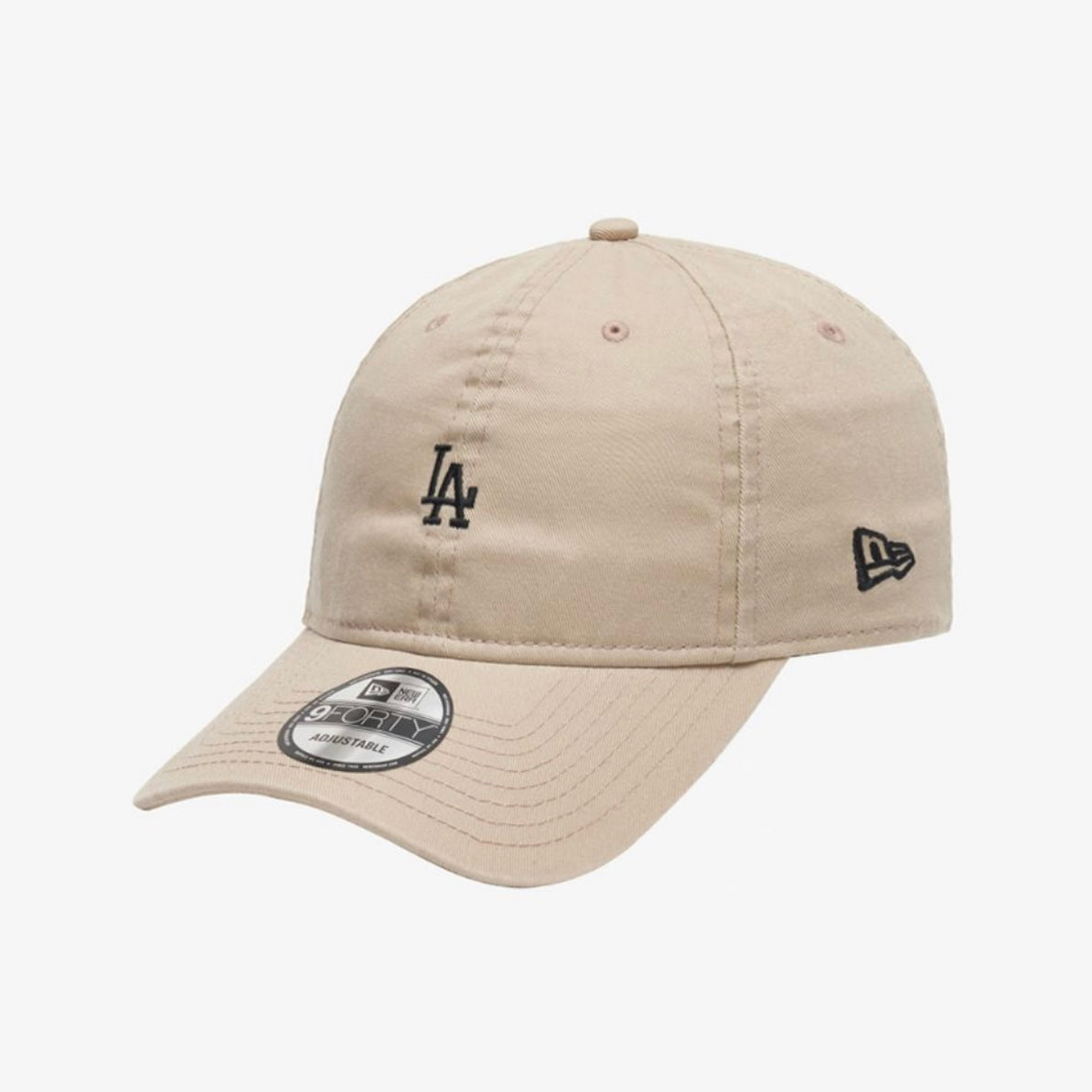 韓國 New Era LA Dodgers Washed Mini Logo Unstructured Ball Cap【NR065】