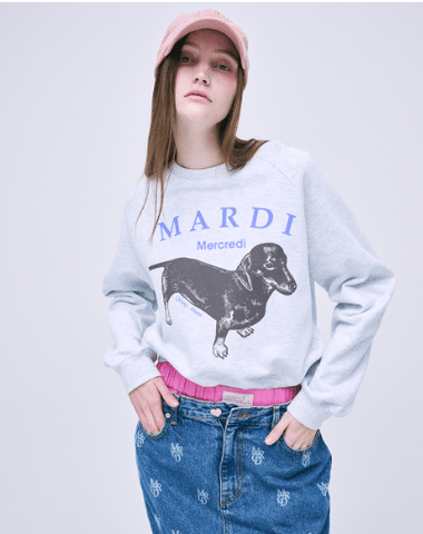 韓國 Mardi Mercredi SWEATSHIRT RAGLAN DDANJI【MM091】 - Image
