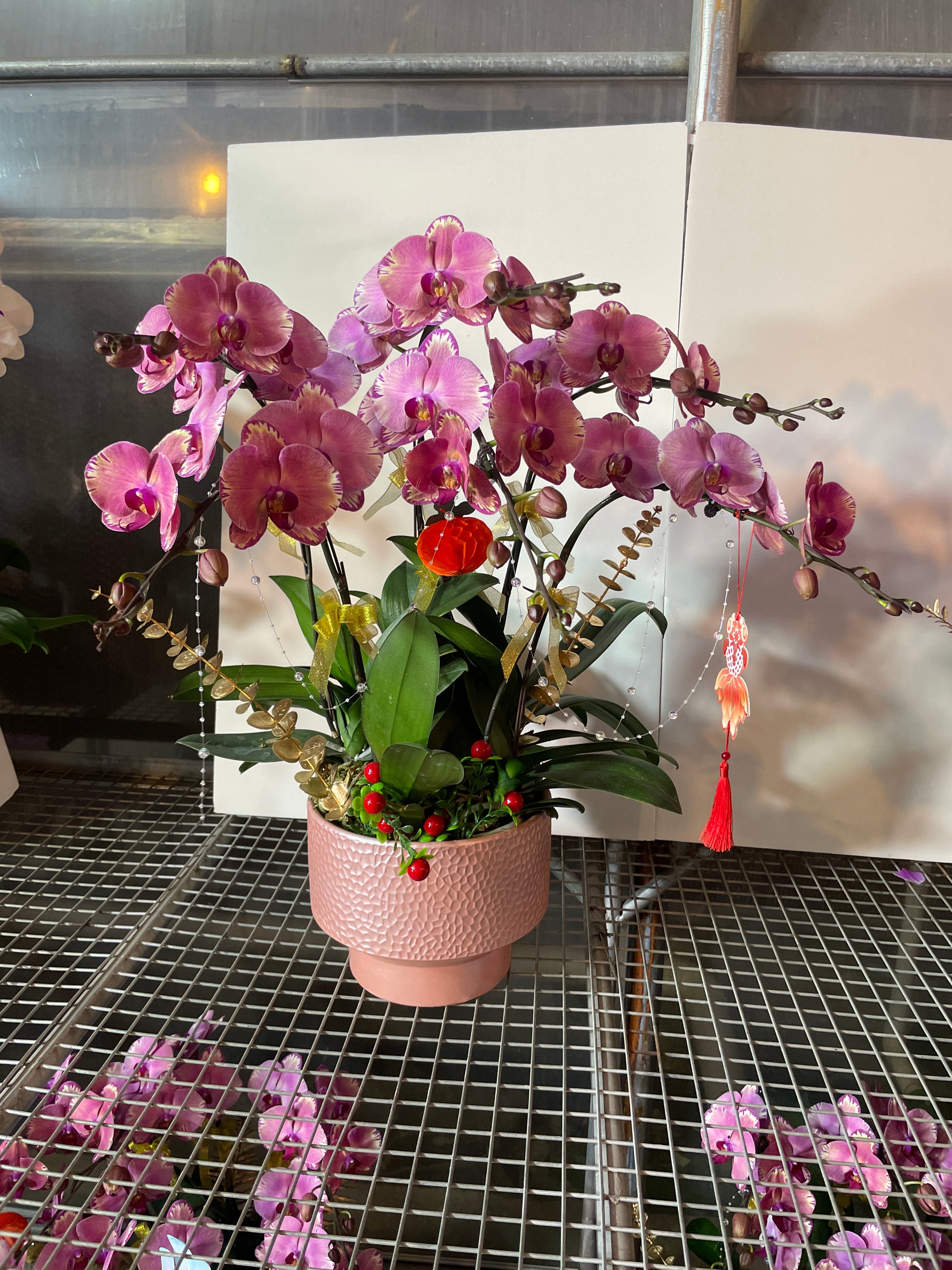 馬年賀年花【HU009】