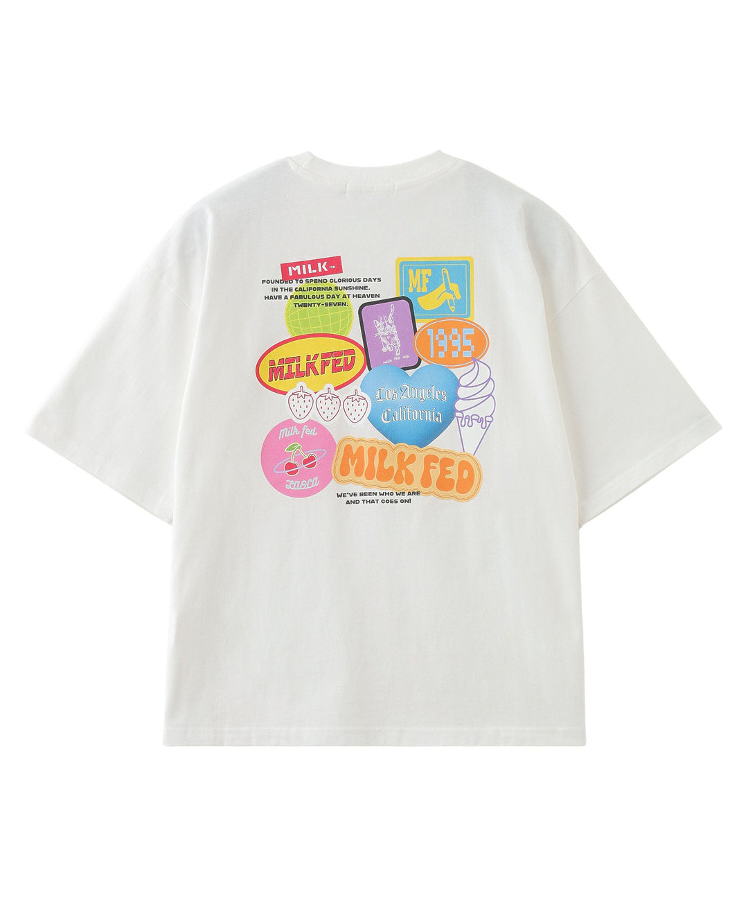 日本直送 MILKFED STICKED LOGO S/S TEE【SJ031】