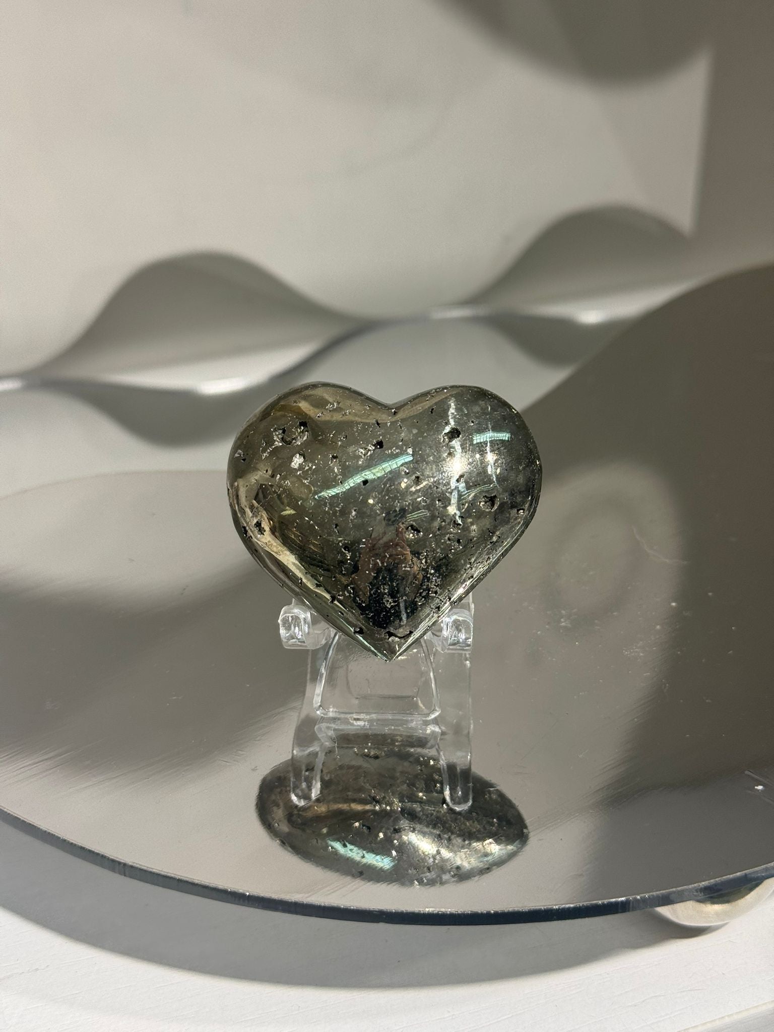 黃銅礦心心 (小)【SE443】